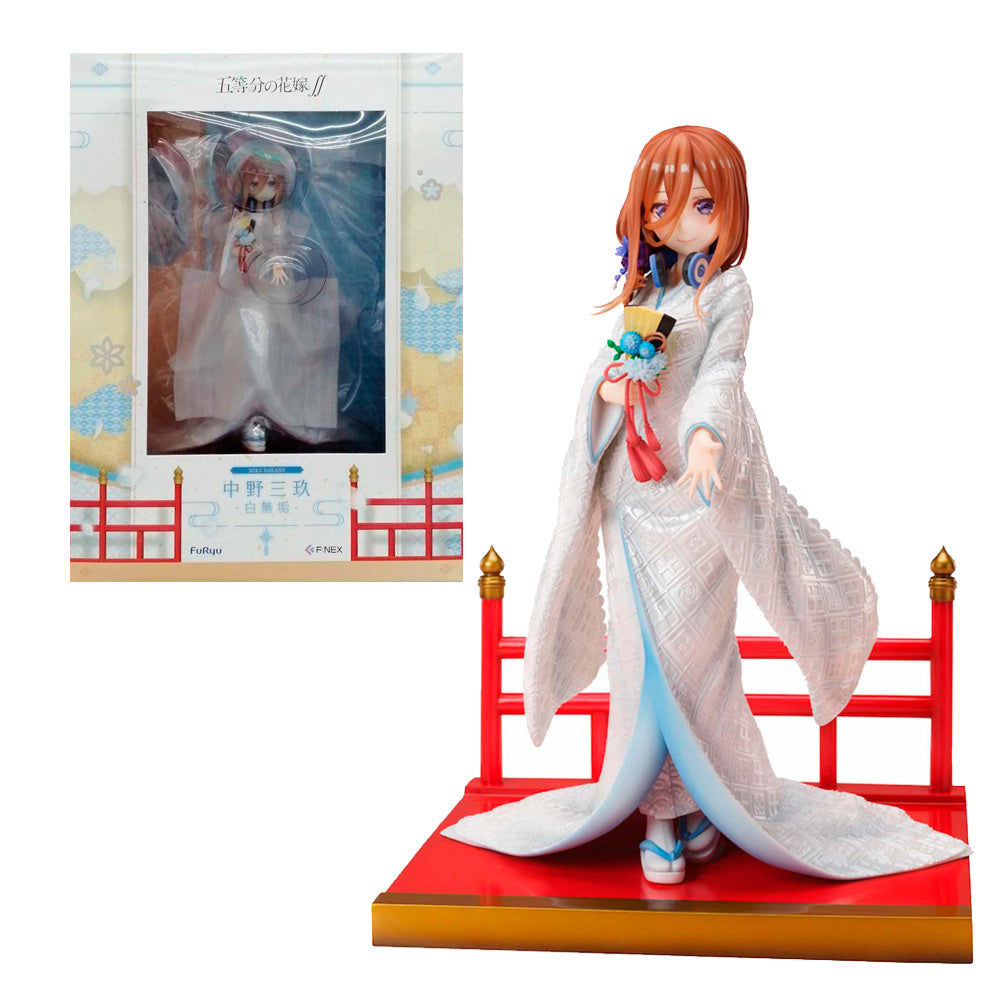 FIGURA MIKU NAKANO SHIROMUKU 1/7 SCALE FIGURE FIGURA MIKU NAKANO SHIROMUKU 1/7 SCALE FIGURE